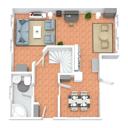 度假居 Ferienhaussiedlung Strandperlen Weidenhof 7b